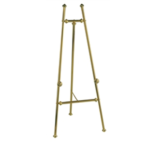 60in Height Baroque Brass Classic Easels Displays. Choose from countertop or floor standing Easel Displays in this online collection. Easel stands are normally associated with art, but they are also great for signage in a board room or conference area.