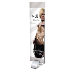 Curvette Mounts Stylish Board Supports designed to get your marketing message noticed on the trade show or retail floor. These store displays hold 7in custom graphics that are easy to replace & update.