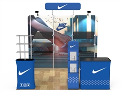 10ft x 10ft Trade Show Booth Kit E | Single-Sided Kit