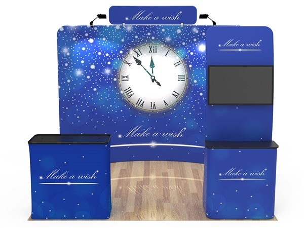 10ft x 10ft Trade Show Booth Kit 26 | Single-Sided Kit