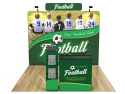 10ft x 10ft Trade Show Booth Kit 19 | Single-Sided Kit