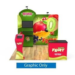 10ft x 10ft Trade Show Booth Kit I | Single-Sided Graphic Only