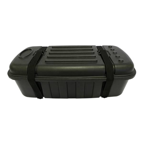 Hard Trolley case is a stylish alternative to our standard podium case. The case breaks down and forms the base and top of the podium while a chloroplast wrap forms the body of the podium. A pull handle and wheels are built into the casing