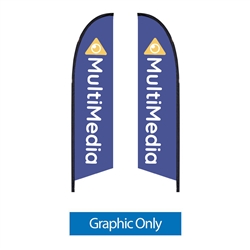 Outdoor promotional flags get your message noticed!  Custom printed 10.5ft  double-sided Falcon outdoor flags are perfect for retail stores, car dealerships, fairs, expos, trade shows and more to grab customer attention.