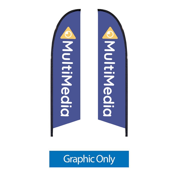 Outdoor promotional flags get your message noticed!  Custom printed 10.5ft  double-sided Falcon outdoor flags are perfect for retail stores, car dealerships, fairs, expos, trade shows and more to grab customer attention.