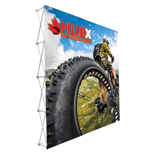 10ft x10ft Straight RPL Fabric Pop Up Display No Endcaps is the light version of our Ready Pop Fabric Pop Up Display. RPL displays reaches a height of 10 feet! 10ft x 10ft RPL Fabric Pop Up is the perfect display on the go. It's ready in minutes.
