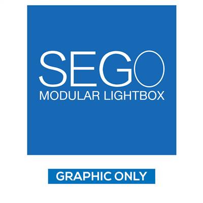 3.3ft x 3.3ft SEGO Backlit Lightbox Counter (Graphic Only)