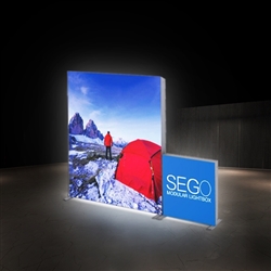 10ft x 10ft SEGO Backlit Booth - Configuration D