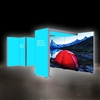 20ft x 10ft SEGO Backlit Booth - Configuration F