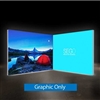 20ft x 20ft SEGO Backlit Booth - Configuration B | Graphic Only| Backlit Trade Show Booth