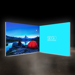 20ft SEGO Backlit L Shape - Configuration B