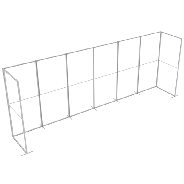 20ft x 7.5ft QSEG Tradeshow Configurations D Display (Hardware Only) | Tension Fabric