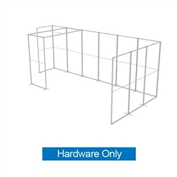 20ft x 7.5ft QSEG Tradeshow Configurations G Display (Hardware Only) | Tension Fabric