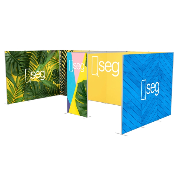 20ft x 7.5ft QSEG Tradeshow Configurations I Display | Tension Fabric