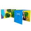 20ft x 7.5ft QSEG Tradeshow Configurations J Display | Tension Fabric