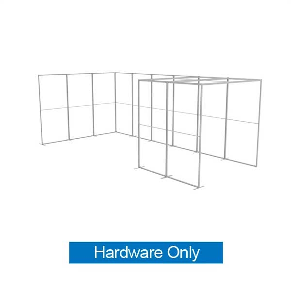 20ft x 7.5ft QSEG Tradeshow Configurations J Display (Hardware Only) | Tension Fabric