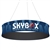 15ft x 32in Circle Skybox Hanging Banner | Single-Sided | Outside Graphic Kit