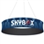 15ft x 24in Circle Skybox Hanging Banner | Single-Sided | Outside Graphic Kit