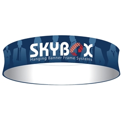 20ft x 72in Circle Skybox Hanging Banner | Single-Sided | Outside Graphic Kit