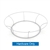 10ft x 42in Tapered Circle Skybox Hanging Banner | Hardware Only