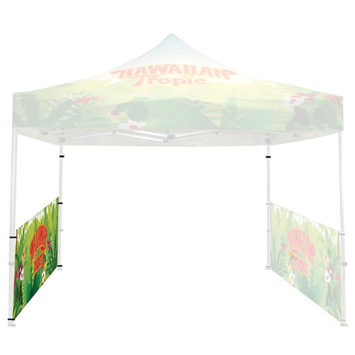 Single Sided Half (Side) Wall for 10 ft Casita Canopy. We offer the highest quality canopy tents, party tents, shade canopies, tent tarps, canopy accessories & more at the lowest wholesale price to the public, excellent way to provide shade.
