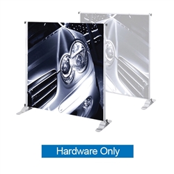 This 4ft x 8in Jumbo Banner Stand Tube Display has both stability and looks. It is adjustable in both width and height to allow multiple graphic sizes, and has a large base that can be filled with either water or sand. Telescopic Banner.