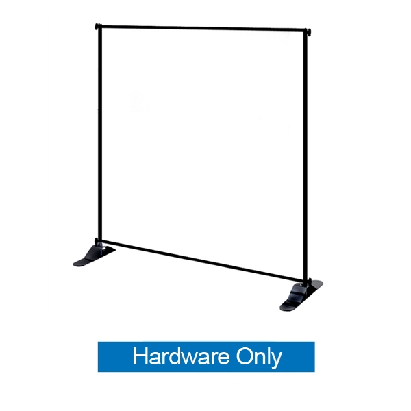 This 4ft x 8in Jumbo Banner Stand Tube Display has both stability and looks. It is adjustable in both width and height to allow multiple graphic sizes, and has a large base that can be filled with either water or sand. Telescopic Banner Stand.