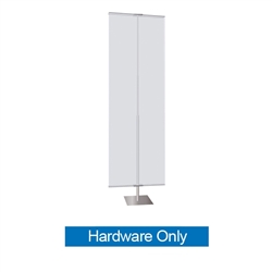 36in Classic Banner Stand Large Silver With Square Base Hardware Only. We offers a full line of trade show displays, pop up booths, banner stands, table top displays, banner stands, hanging banners, signs, molded shipping cases.