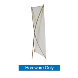 The Zen Bamboo Banner Stands provide an easy and affordable way to display your graphicsat trade show or event. With quick and easy set up, the bamboo poles put tension on the banner providing a tight, straight, and professional appearance.