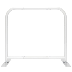 3ft x 3ft EZ Barrier Indoor Small Tension Fabric Display | Tubing Hardware Only