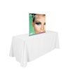 36inx36in SilverStep Retractable Tabletop Black Stand Fabric Print are the perfect marketing solutions for trade show booths with limited floor space. Full line of trade show displays, pop up booths, banner stands, table top displays, banner stands.