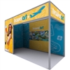 20ft x 10ft Cabo Tradeshow Booth A Kit | Tension Fabric