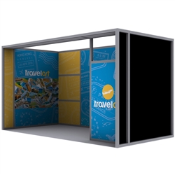 20ft x 10ft Cabo Tradeshow Booth B Kit | Tension Fabric