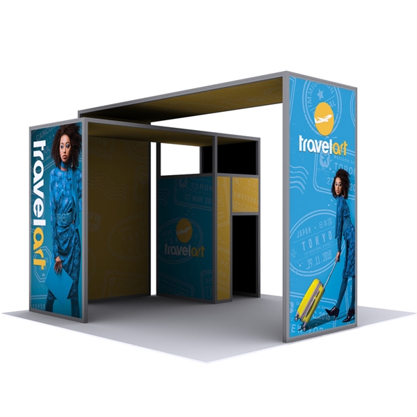20ft x 16ft Cabo Tradeshow Booth C Kit | Tension Fabric