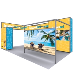 30ft x 20ft Cabo Tradeshow Booth F Kit | Tension Fabric