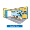 30ft x 20ft Cabo Tradeshow Booth F (Graphic Only) | Tension Fabric