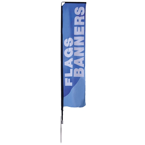 10ft Mamba Outdoor Flag Small Stand Hardware