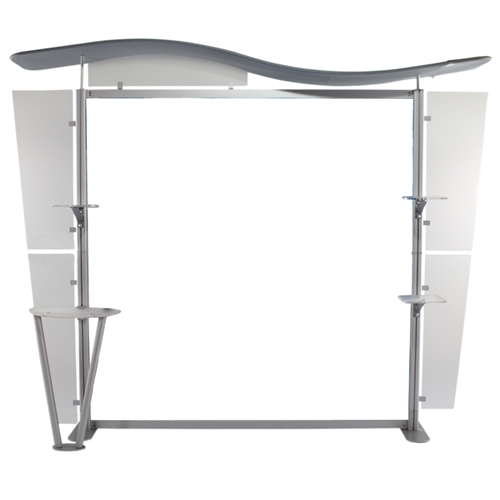 10ft Tahoe Twistlock X Modular Backwall Display Frame Only. Twistlock Tahoe is a modular backwall display booth is fully customizable. Twistlock Tahoe Modular Display Portable System is available in a number of configurations- perfect back wall display