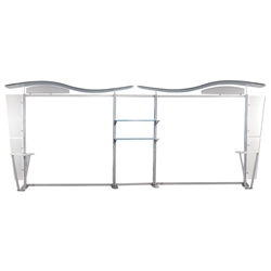 20ft Tahoe Twistlock Z Modular Backwall Display Frame Only. Twistlock Tahoe is a modular backwall display booth is fully customizable. Twistlock Tahoe Modular Display Portable System is available in number of configurations- perfect backwall display