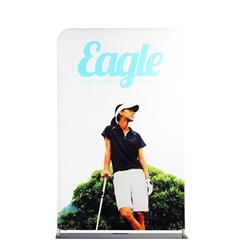 48in x 102in EZ Extend Tension Fabric Banner Stand | Double-Sided Pillowcase Graphic & Tube Frame