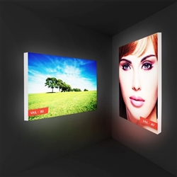 6ft x 2ft Single-Sided Wall Mounted Display.