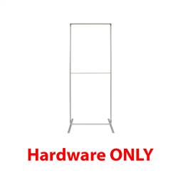 34in x 91in Econotube Tension Fabric Banner Stand (Hardware Only)