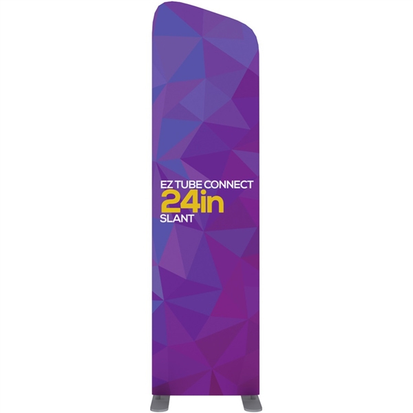 24in EZ Tube Connect Slanted Top Double-Sided Display (Graphic & Hardware)