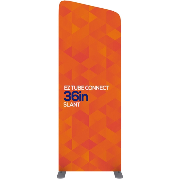 36in EZ Tube Connect Slanted Top Double-Sided Display (Graphic & Hardware)