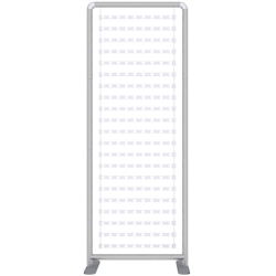 36in x 90in EZ Tube Connect Backlit Straight Top Single-Sided (Hardware Only)