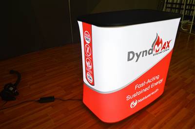 A proud example of our work! Shop confidently at www.xyzDisplays.com knowing you are getting the best prices and excellent service!