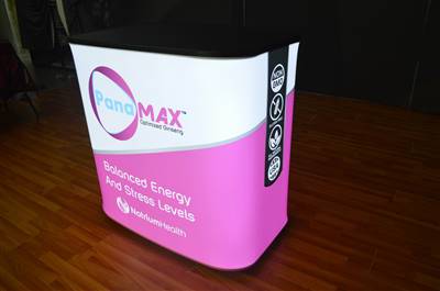 A proud example of our work! Shop confidently at www.xyzDisplays.com knowing you are getting the best prices and excellent service!