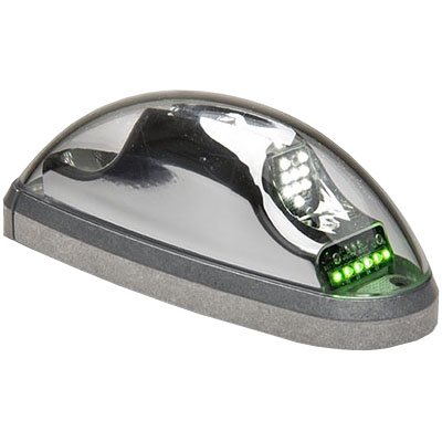 Whelen Orion 600 Series 01-0771733-11 Model OR6002G Green LED 28V Position Anti-Collision Light Assembly