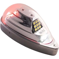 Whelen Orion 660 Series 01-0790877-12 Model OR6602R Red LED 28V Position Anti-Collision Light Assembly
