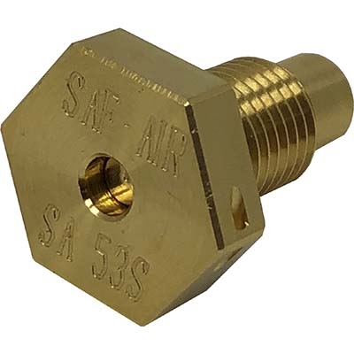 SAF-AIR Products Flush-Mounted Fuel Valve Drain Model SA53S 7/16" - 20